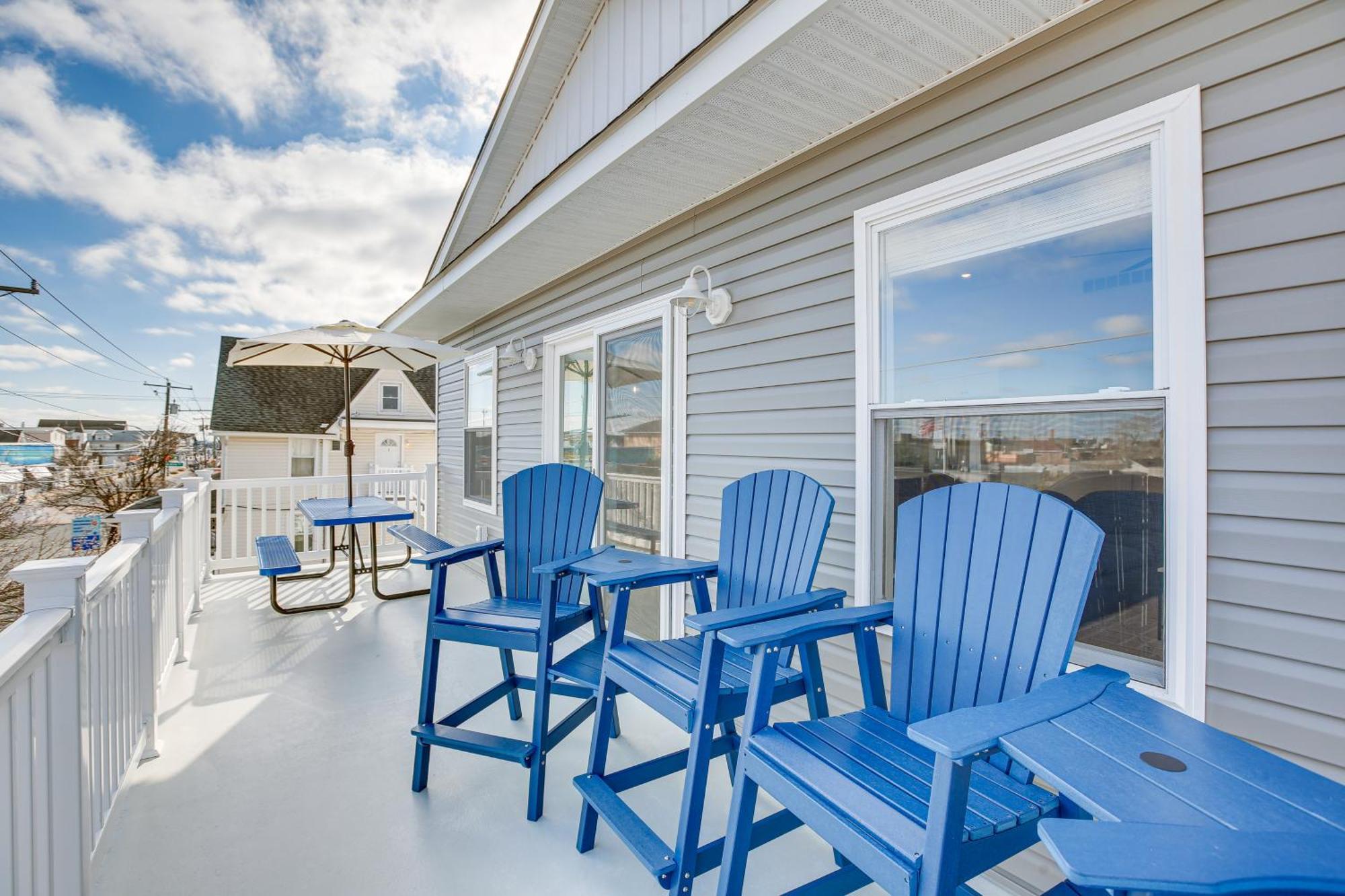 Spacious Wildwood Condo Walk To Beach! Exterior foto